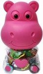 HIPPO Jelly Cup Żelki Galaretki Skarbonka Hipopotam 100szt x 13g   
