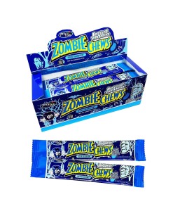 Zombie Chews Sour Blueberry Gumy Kwaśne Jagoda 24szt x 20g