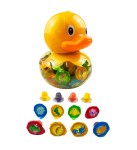 Mini DUCK Jelly Żelki Galaretki Kaczuszka Skarbonka 12szt x 15g 