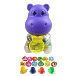 Mini HIPPO Jelly Żelki Galaretki Hipopotam Skarbonka 12szt x 15g  