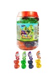 Profisa Dinosaur Jelly Płynne Galaretki Dinozaury 70szt x 35g