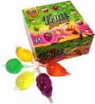 Fruit Jelly Candy Płynne Galaretki Owoce 24szt x 35g