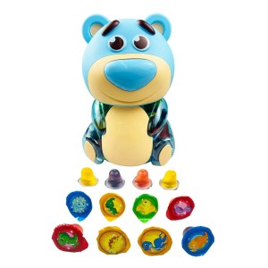 NICE BEAR Jelly Żelki Galaretki Skarbonka MIŚ 100szt x 13g