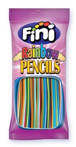 Fini Rainbow Pencils Żelki Kable z Nadzieniem 75g