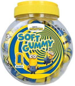 MINIONS Soft Gummy Piankowe Żelki 50szt x 18g