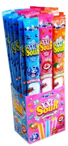 XXL Sour Marshmallow Owocowe Kwaśne Pianki 30szt x 20g