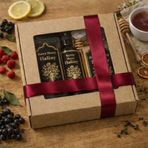 Zestaw Prezentowy Personalizowany DZIEŃ MAMY Kawa Herbata Syrop Miód Konfitura