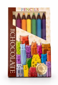 Pencils The Chocolate Kredki Czekoladowe Mix 100g 