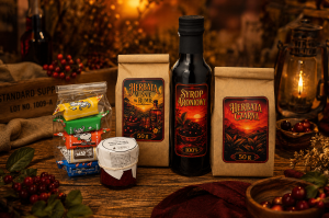 Zestaw Prezentowy Syrop Herbaty Konfitura Krówki Mix