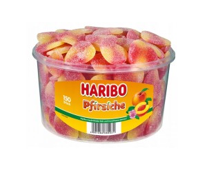 Haribo Żelki Pfirsiche Brzoskwinie 150 szt