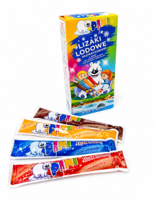 PINI Lizak Lodowy Mix Lody Wodne 8szt x 40ml 
