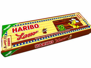 Haribo Lasso Żelki Mega Kable Cola 50szt 