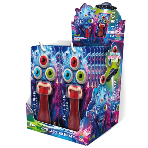 Eyelien Gummy Żelki Oczy Szczęka Język 20szt x 28g 