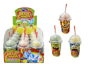 Brain Candy Lizak do Maczania w Żelu 12szt x 70g