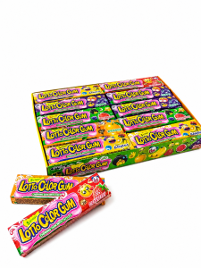 Lotto Color Gum Tattoo Gumy Balonowe z Tatuażem Owocowe 20szt x 12g