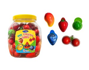 Mix Fruity Gummy Żelki OWOCE 50szt x 18g 