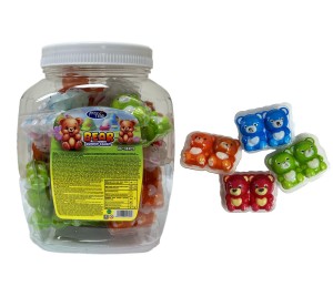 Bear Gummy Candy Podwójne Misie Żelki 30szt x 8g  