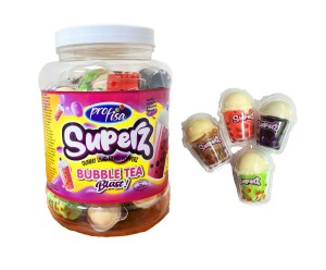 Superz Gummy Bubble Tea Blast Żelki z Nadzieniem 30szt x 18g   