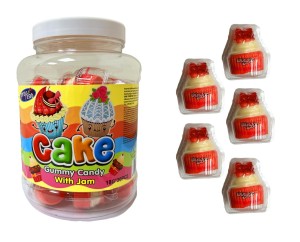 Superz Gummy Cake Żelki z Nadzieniem Babeczki 30szt x 18g    