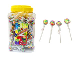 Mini Lollipop Rainbow Lizaki Tęczowe 200szt x 3,5g 