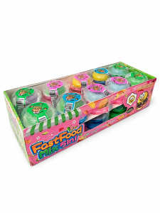 FAST FOOD MIX Jelly 5in1 Żelki Strzelający Proszek 20szt x 24g 