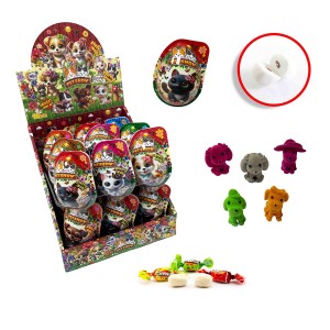 Pet Show Plastic Egg Jajka z Zabawką Niespodzianką Kot Pies 18szt x 10g