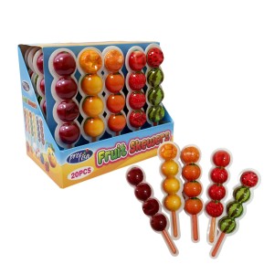 Fruit Skewers Żelki z Nadzieniem Owoce 20szt x 20g  