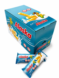Rurki kukurydziane z mlecznym kremem Alaska 48 szt 