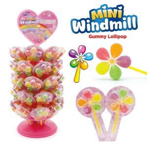 Mini Windmill Gummy Stick Żelki Wiatraki 80szt x 8g