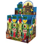 Horror Gummies Żelki Szczęka Język Oko Nietoperz Czaszka Świecący Kościotrup 20szt x 22g