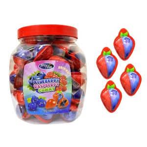 Blueberry Raspberry Gummy Pianki Malinki Jagody 50szt x 18g