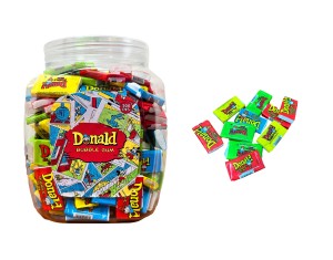 Donald Bubble Gum Gumy Balonowe Tutti Frutti 200szt x 4,5g