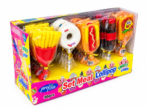 Set Meal Fast Food Lollipop 30szt x 15g