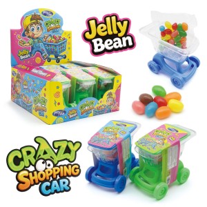 Crazy Shopping Car Bean Żelki Fasolki 6szt x 40g