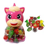 Big Unicorn Mini Jelly Cup Żelki Galaretki Skarbonka JEDNOROŻEC 100szt 