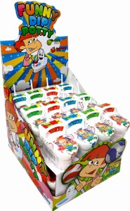 Funny Dip Potty Lizak Owocowy z Proszkiem 24szt x 20g
